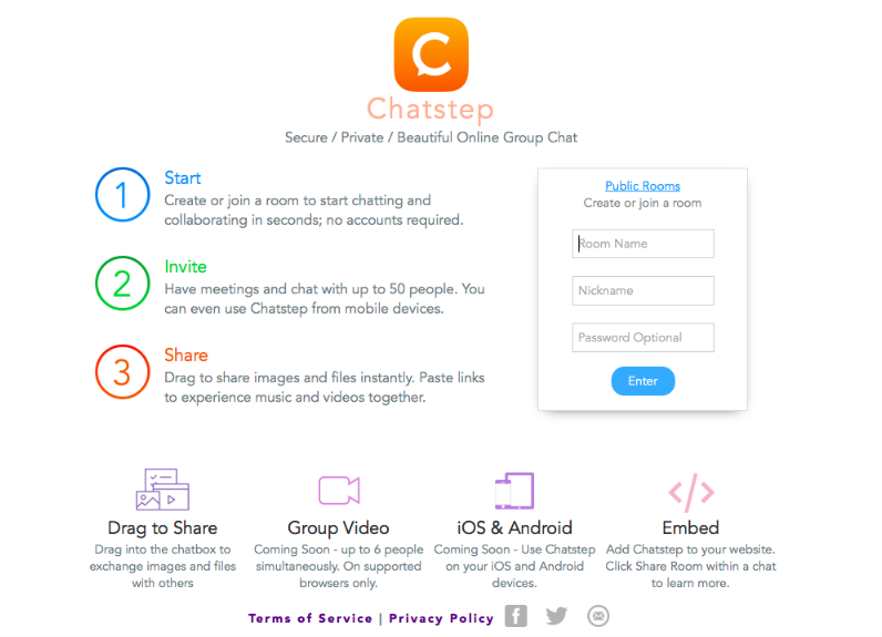 main page Chatstep